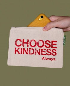 Choose Kindness Large Zipper Pouch