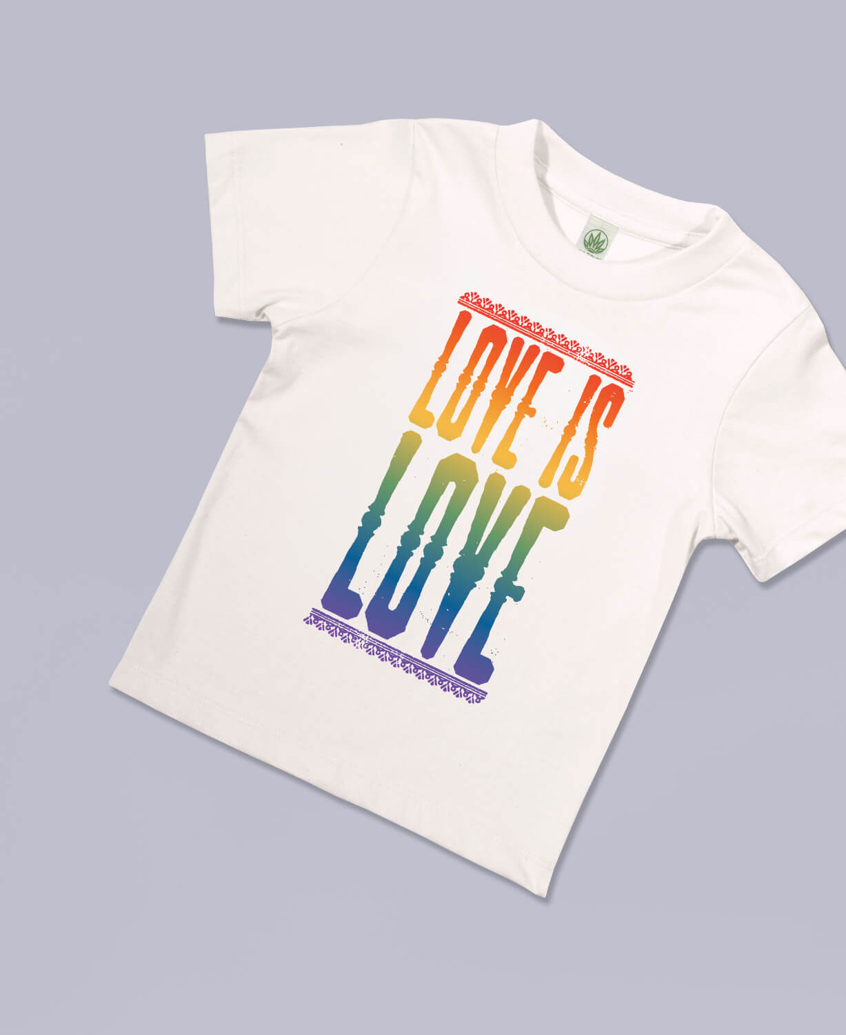 Final Sale! Love is Love Organic Kids' T-Shirt
