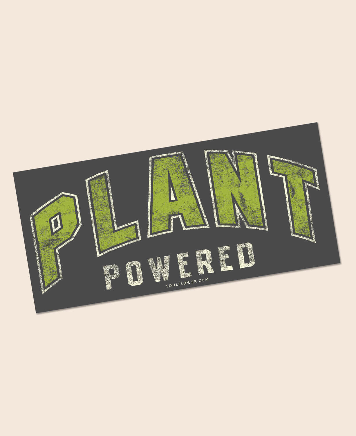 Closeout! Plant Powered Mini Bumper Sticker